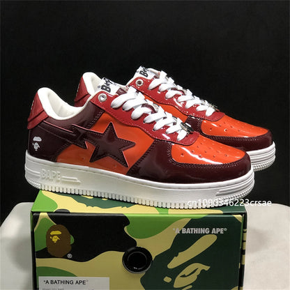 Original Classics Bape Sta Men Women Dropout Skate Shoes Fashion BAPESTA Casual Shoes Outdoor Platform Bear Shoes Sneakers