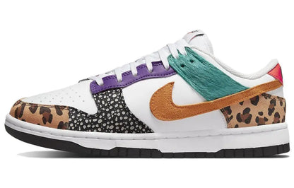 Nike Women's Dunk Low SE 'Safari Mix' Sneakers shoes DN3866-100 With Original Box