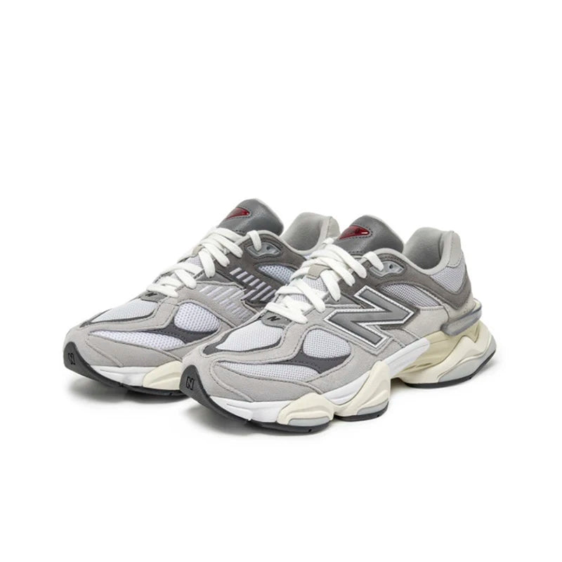 Original New Balance NB 9060 Rutschfeste, leichte Sport-Casual-Schuhe Hellgraue Unisex-Sneaker für Herren und Damen U9060GRY