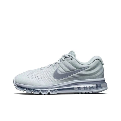 Nike Air Max 2017 Mesh Shock-absorbing Anti Slip Wear-resistant Low Cut Casual Running Shoes For Men And Women