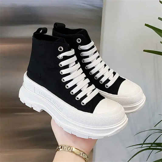 Short Barrel Platformed High Boot Sneakers Children's Boots For Girls Shoes Womens Booties Sports Shose Lofer High Brand