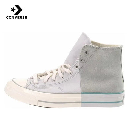 Converse 1970s Chuck Taylor All Star Comfortable, Versatile, Anti slip, Wear resistant Mid Top Canvas Shoes for Men and Women