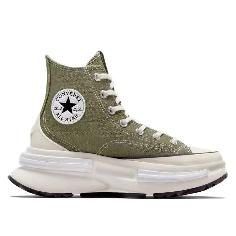 Converse Run Star Legacy comfortable, versatile, non slip, wear-resistant, lightweight high top canvas shoes for men and women