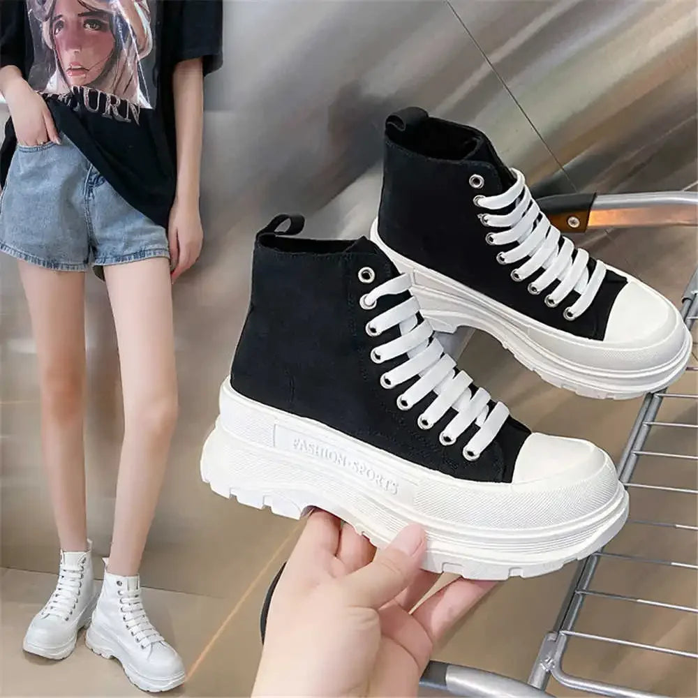 Short Barrel Platformed High Boot Sneakers Children's Boots For Girls Shoes Womens Booties Sports Shose Lofer High Brand