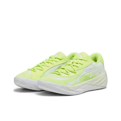 PUMA A11 Pro Nitro round toe lace up anti slip and wear-resistant low top basketball shoes for men