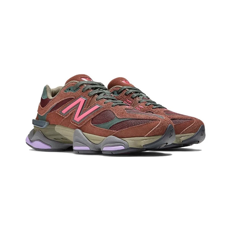 Original New Balance NB 9060 Rutschfeste, leichte Sport-Casual-Schuhe Hellgraue Unisex-Sneaker für Herren und Damen U9060GRY