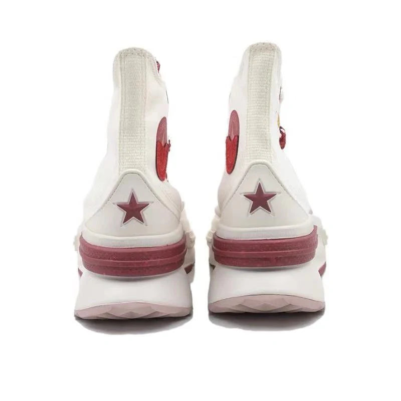 Converse Run Star Legacy comfortable, versatile, non slip, wear-resistant, lightweight high top canvas shoes for men and women