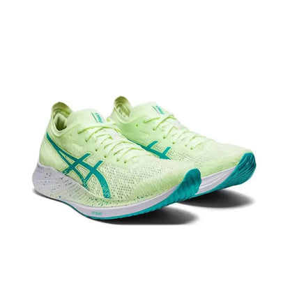 Asics Metaracer 1.0 Racing Mesh Fabric Low-Cut Carbon Plate Trainingslaufschuhe für Männer Grau Blau