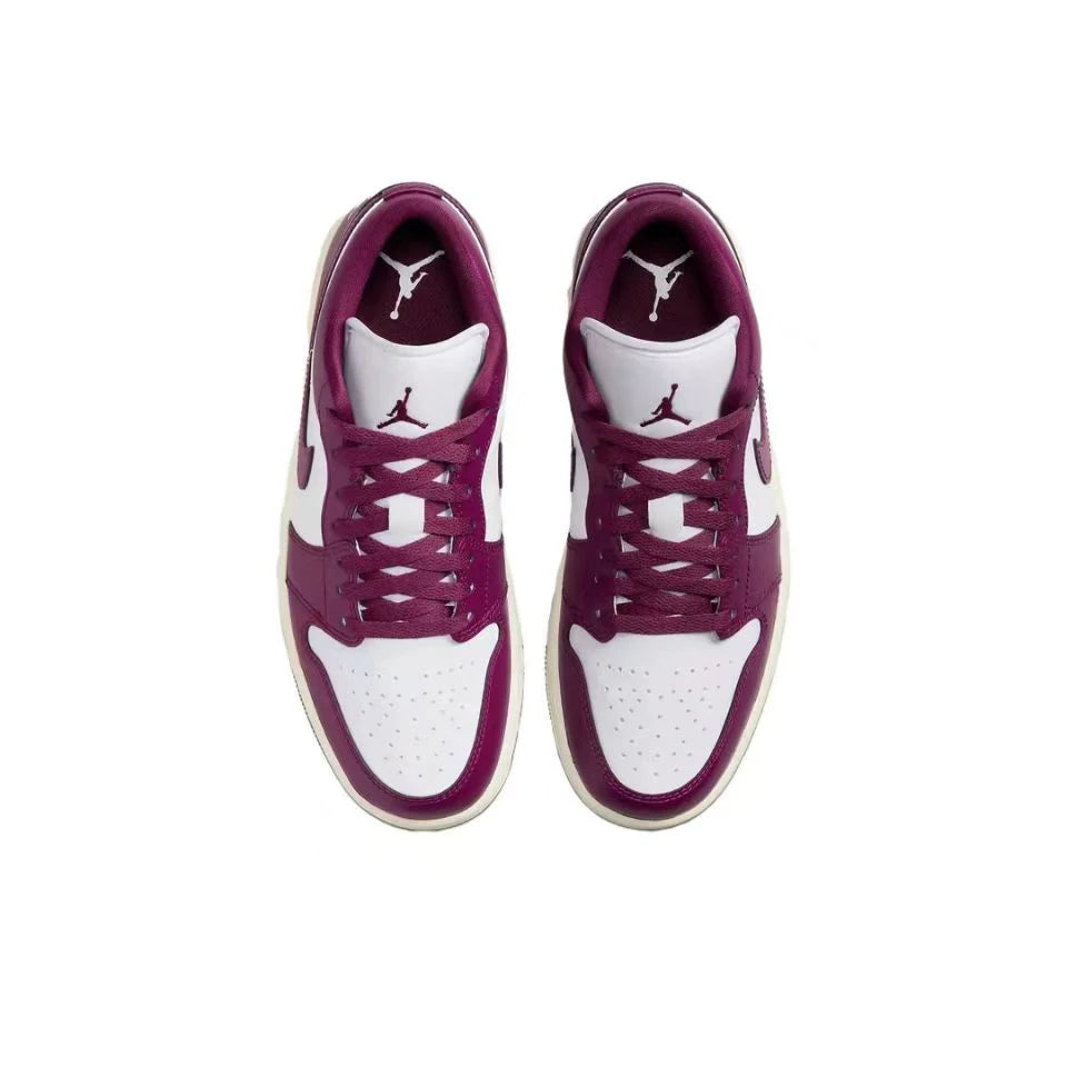 NIKE AIR JORDAN 1 LOW Retro Wearable Breathable Low-top Basketball Shoes Women's Pink