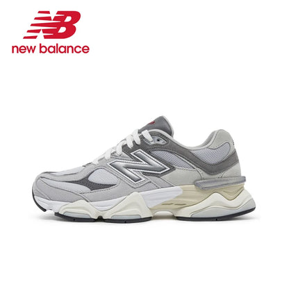 Original New Balance NB 9060 Rutschfeste, leichte Sport-Casual-Schuhe Hellgraue Unisex-Sneaker für Herren und Damen U9060GRY