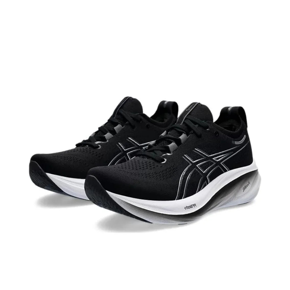 Original Asics Nimbus 26 Running Shoes Men Cushion Wear-resistant Actual Combat Shoes Unisex Sneakers