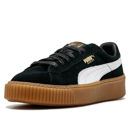 PUMA Basket Platform suede Low Top Board Shoes for Men and Women