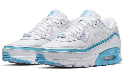 Nike Air Max 90 Undefeated White Blue Fury Sneakers shoes CJ7197-102