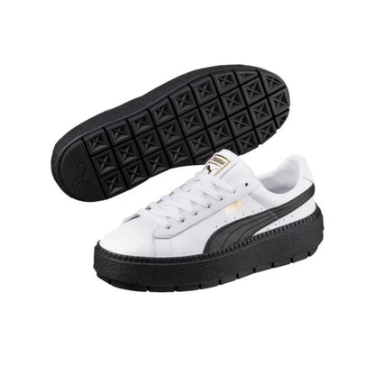 Original Puma Platform Trace For Women's Girl Female Casual Skate Shoes Lightweight Elevator Retro Sneakers Shoes 365830-15