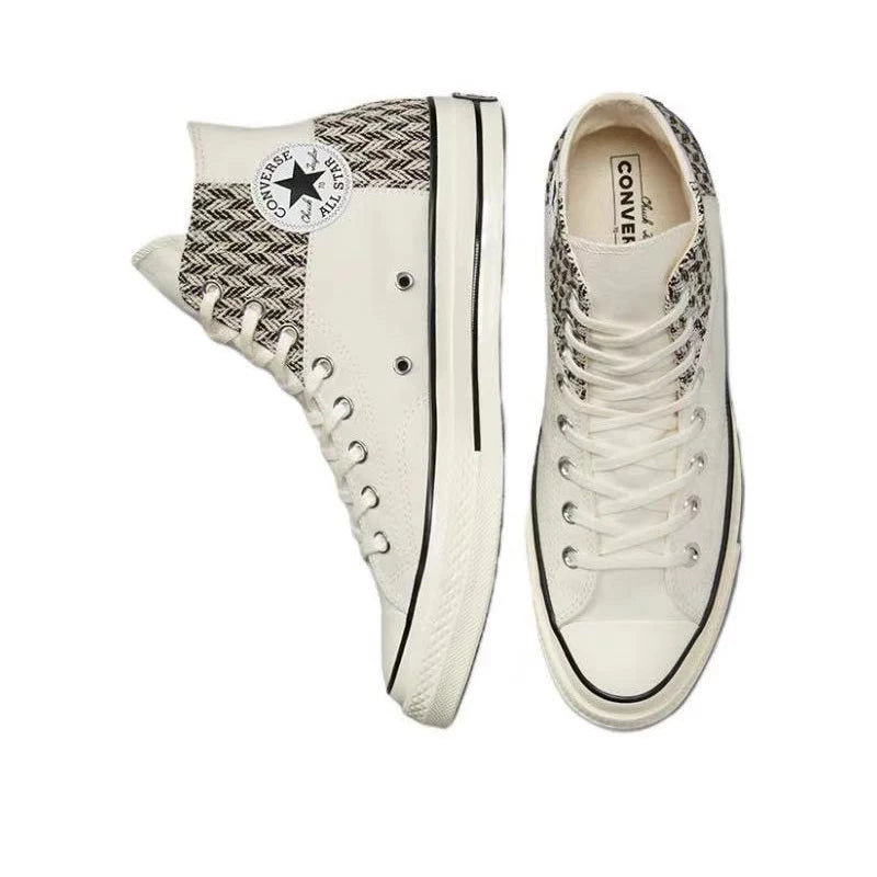 Converse Chuck Taylor A1l Star 1970s trendy casual versatile wear-resistant wrapped high top canvas shoes for both men and women