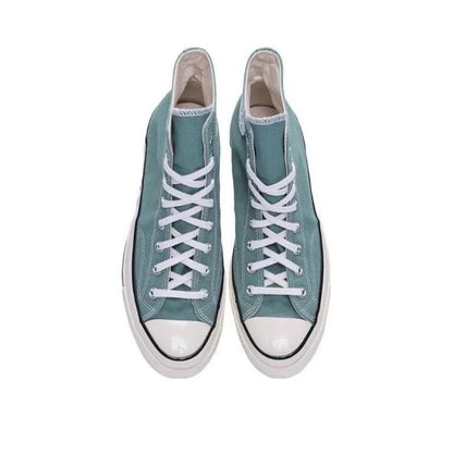 Converse Chuck 70 daily versatile, wear-resistant, lightweight, high top canvas shoes for both men and women in blue