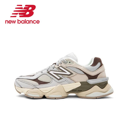 Original New Balance NB 9060 Rutschfeste, leichte Sport-Casual-Schuhe Hellgraue Unisex-Sneaker für Herren und Damen U9060GRY