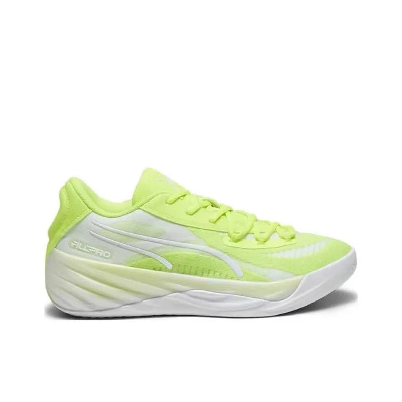 PUMA A11 Pro Nitro round toe lace up anti slip and wear-resistant low top basketball shoes for men