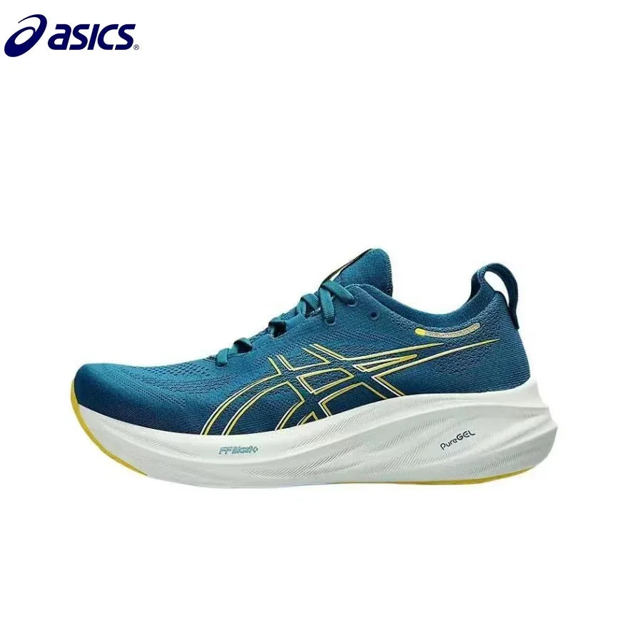 Zapatillas de running Asics Nimbus 26 para hombre, amortiguación, estabilidad, zapatillas deportivas Asics unisex