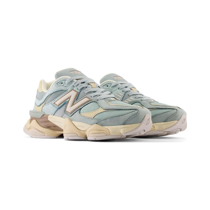 Original New Balance NB 9060 Rutschfeste, leichte Sport-Casual-Schuhe Hellgraue Unisex-Sneaker für Herren und Damen U9060GRY