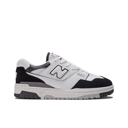 Original New Balance NB 550 Classic Vintage Kunstleder Casual Herren- und Damen-Laufschuhe Weiß Silber BB550PWA