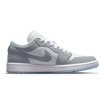 Nike Jordan 1 Low Wolf Grey Women's Sneakers Shoes Dc0774-105 With Original Box