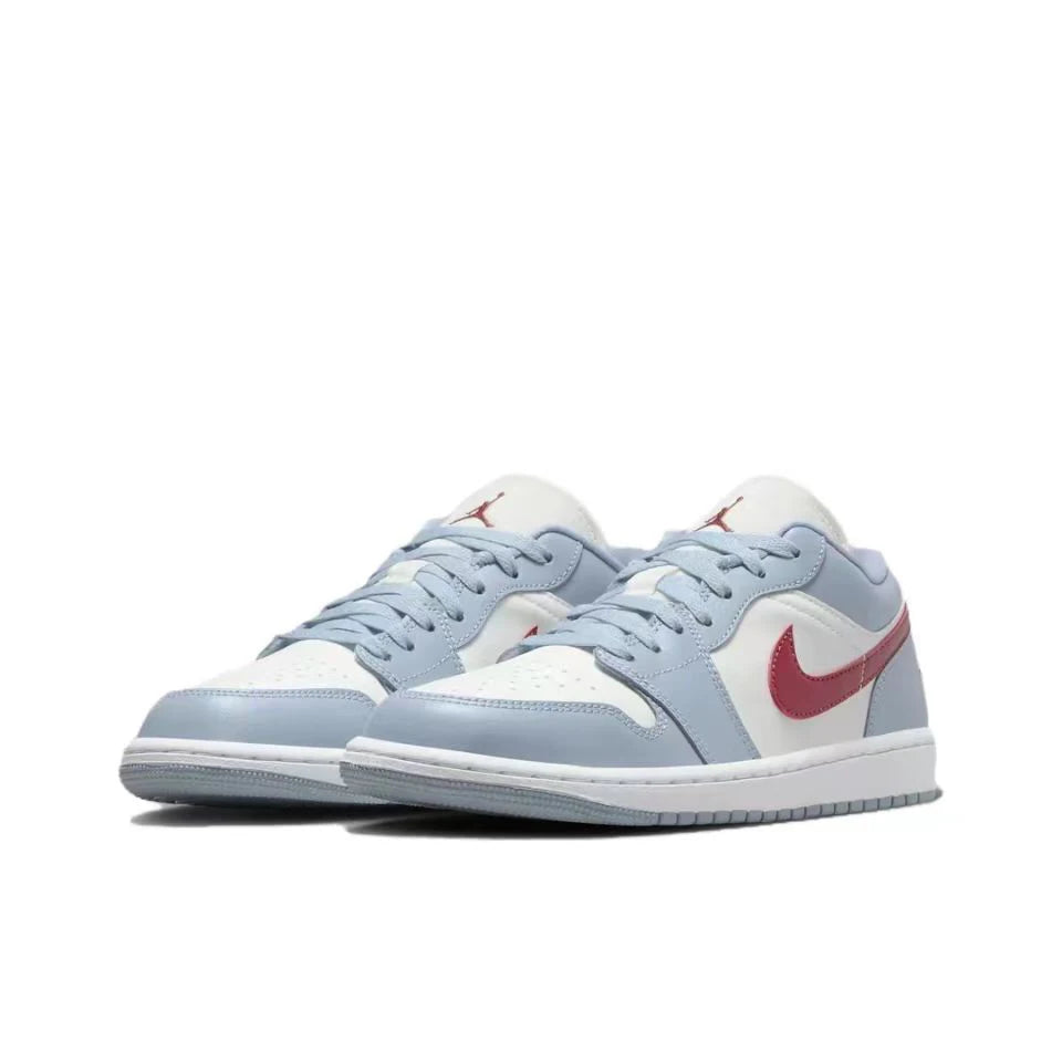 NIKE AIR JORDAN 1 LOW Retro Wearable Breathable Low-top Basketball Shoes Women's Pink