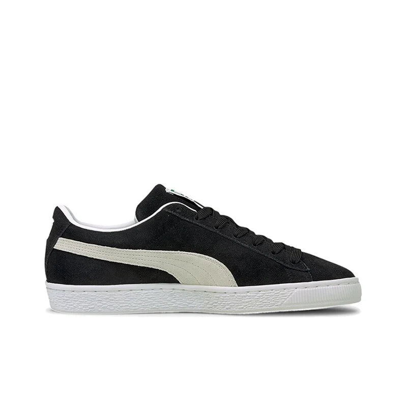 Original Puma Suede Classic Xxi Gilt Logo Men's and Women's Boarding Shoes Lightweight Low-Top Unisex Sneakers 374915-01