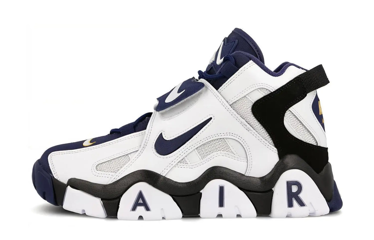 Nike Air Barrage Mid Navy Sneakers shoes AT7847-101