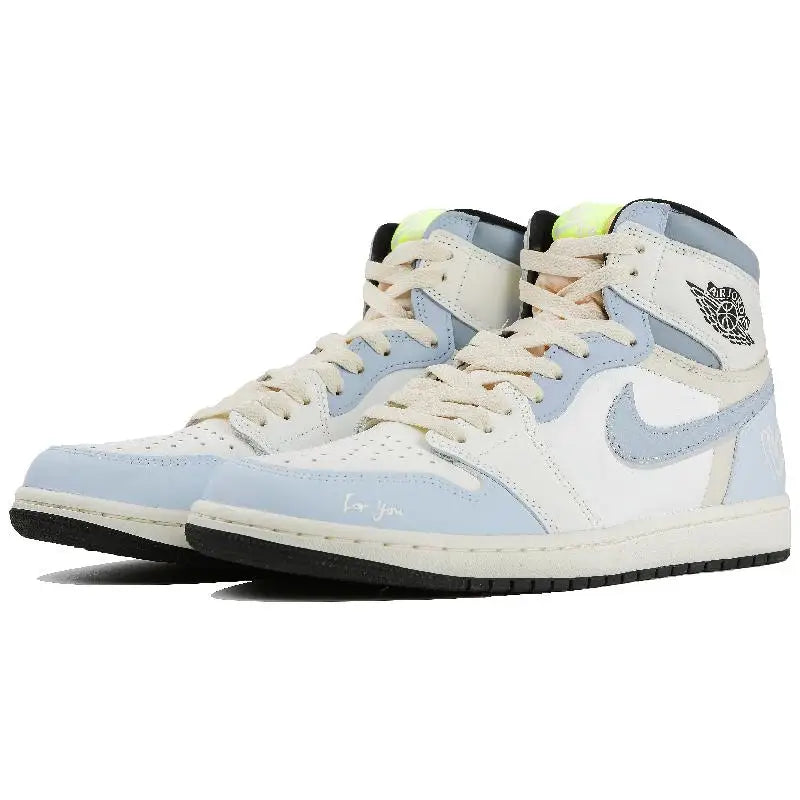 【Customize】Jordan Air Jordan 1 Vintage Basketball Shoes Unisex Sneakers shoes 555088-702