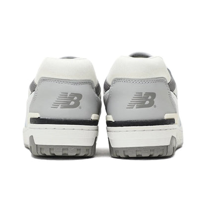 Original New Balance NB 550 Classic Vintage Kunstleder Casual Herren- und Damen-Laufschuhe Weiß Silber BB550PWA