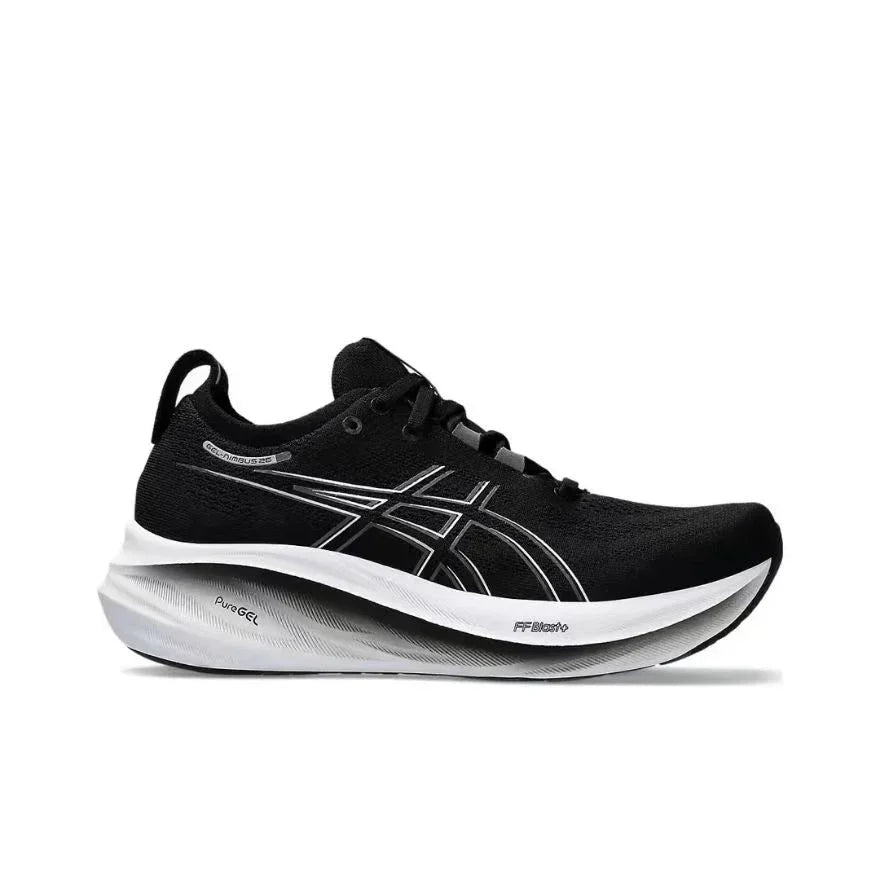 Original Asics Nimbus 26 Running Shoes Men Cushion Low-top Outdoor Shoes Low-top Anti-slip Breathable Sneakers