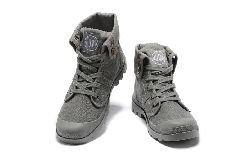 2025 New PALLADIUM Pallabrouse Sneakers Men Women High-top  Ankle Boots Canvas Outdoor Casual Shoes Women Casual Shoes