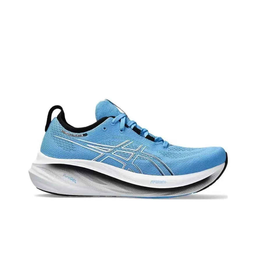 Zapatillas de running Asics Nimbus 26 para hombre, amortiguación, estabilidad, zapatillas deportivas Asics unisex