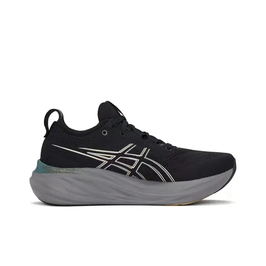 Original Asics Nimbus 26 Running Shoes Men Cushion Low-top Outdoor Shoes Low-top Anti-slip Breathable Sneakers