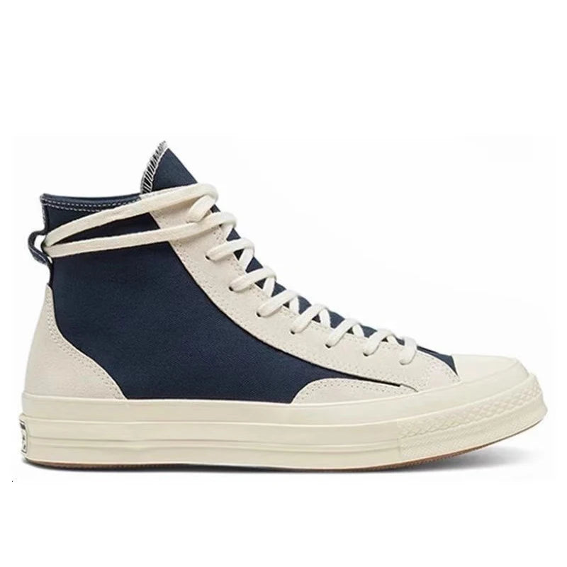 Converse 1970s Chuck hi Obsidian Non slip Wear resistant Breathable Lightweight High Top Canvas Shoes for Men and Women