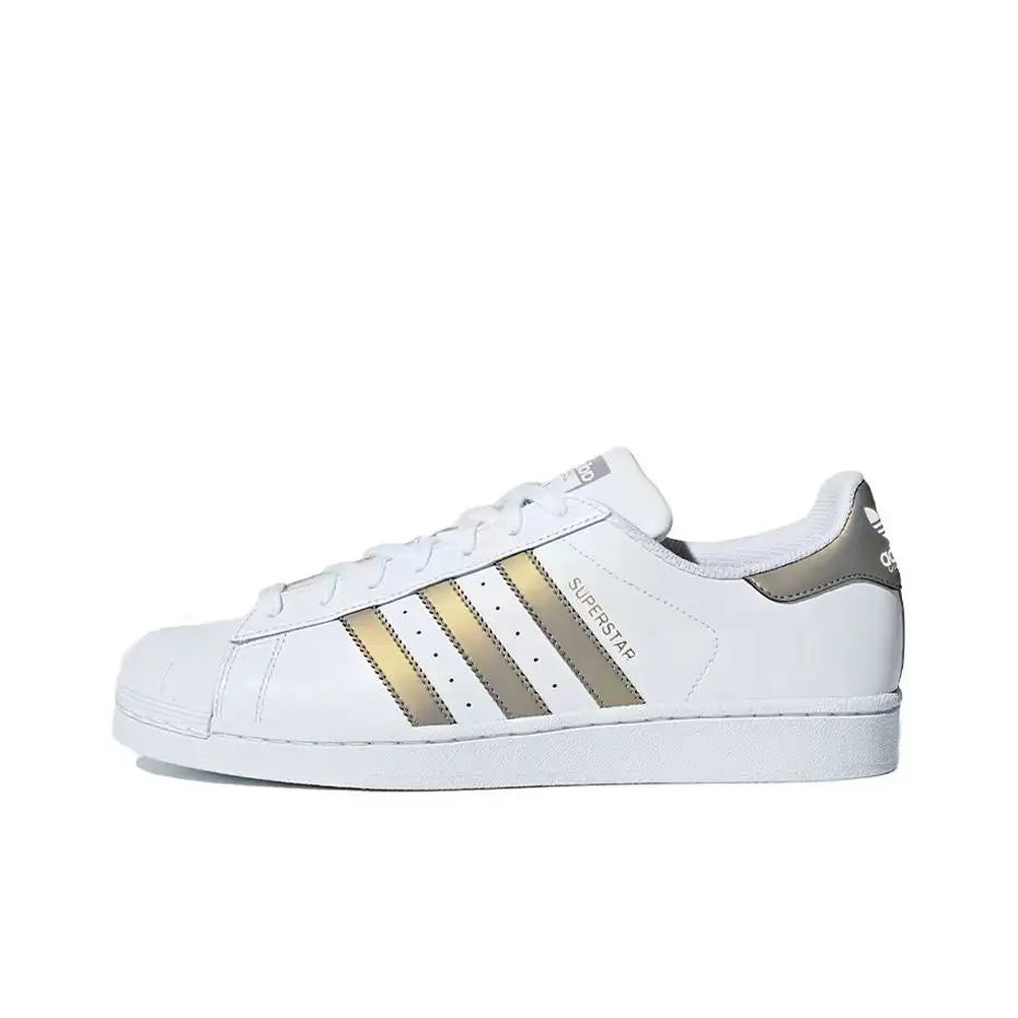 adidas originals SUPERSTAR men woman soft leather skateboard shoes flat outdoor sports causal sneakers