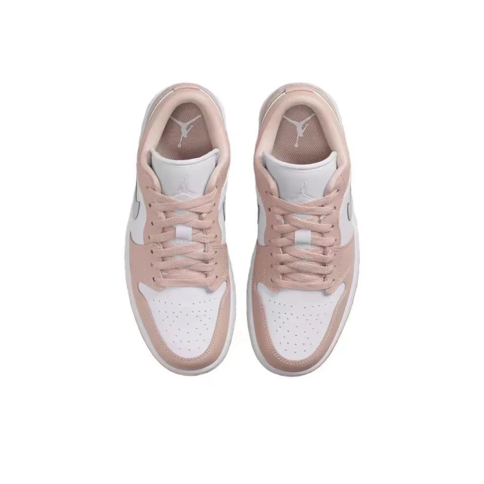 NIKE AIR JORDAN 1 LOW Retro Wearable Breathable Low-top Basketball Shoes Women's Pink