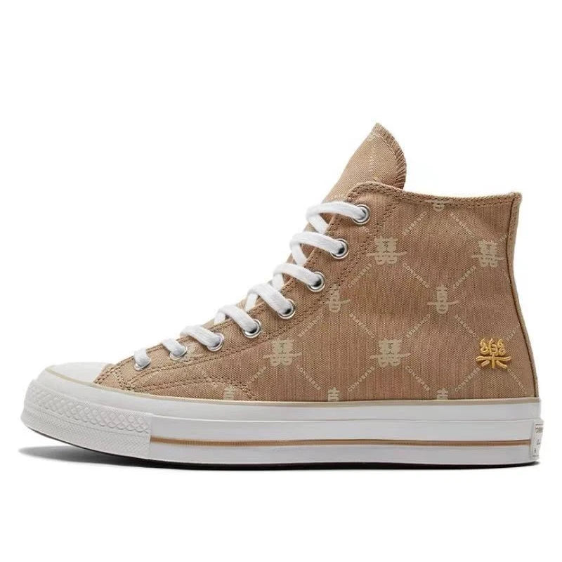 Converse Chuck Taylor A1l Star 1970s anti slip and wear-resistant high top canvas shoes for both men and women